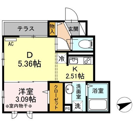 セジュールHtの物件間取画像